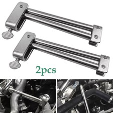 2X Brake Flexi Pipe Clamp Bar Brake Fuel Hydraulic Fluid Coolant Hose Pinch Bar