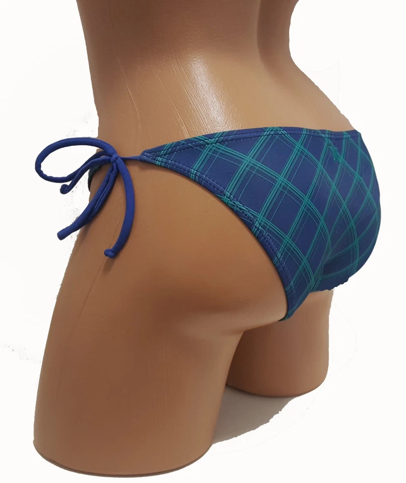 NUEVO Traje de baño para mujer Hurley verde azul juniors talla XS parte inferior de bikini $48 2525 Foto 3 de 3
