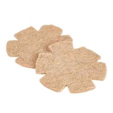 6 x PRE-CUT JUTE NEST FELTS/LINERS - SUPERIOR QUALITY - CANARIES