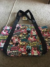 Disney World Hollywood Studios Toy Story 3 Lotso Messenger Bag Backpack Tote New