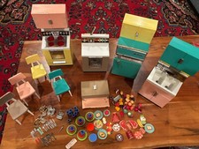 1960s Barbie Deluxe Dream Kitchen Doll House Toy Appliances /Accessories