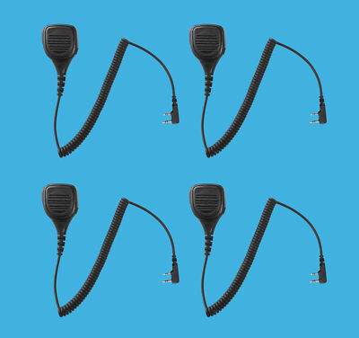 4 unit Remote Speaker Mic for Wouxun KG-UV899 KG-UV8D KG-929