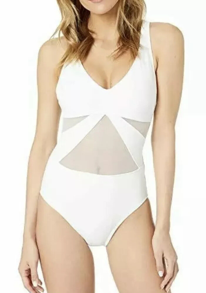 Bleu by Rod Beattie Strappy-Back One-Piece Swimsuit L65514  Size 8