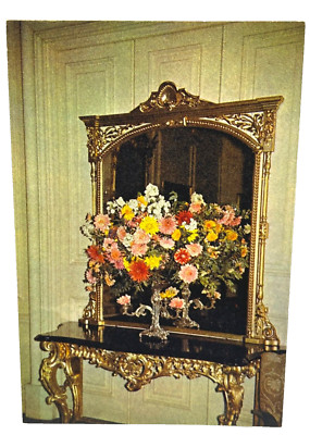 Postcard Loch Fyne Scotland Stonefield Castle Hotel Tarbert Argyll Flowers
