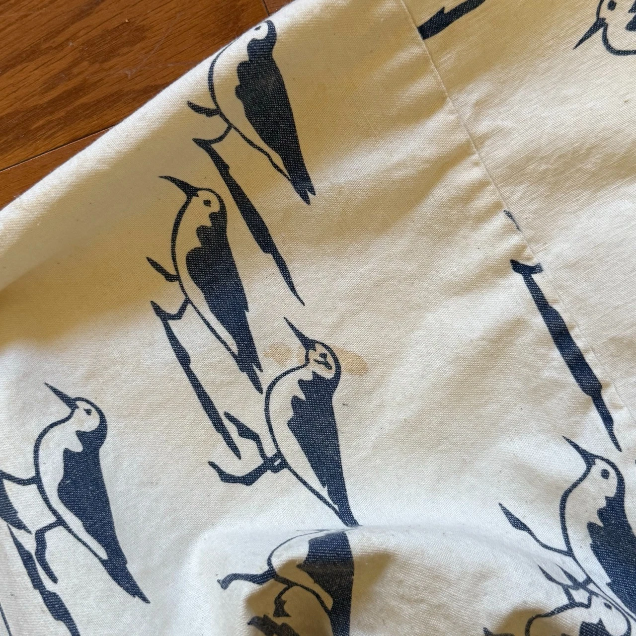 Michigan Rag Co Shorebird Print Hooded Jacket Size S/M Rare Print! image 8
