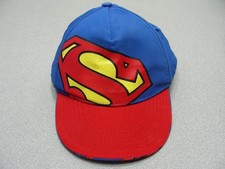 SUPERMAN -H M - 4-6Y CHILD SIZE Adjustable SNAPBACK Baseball Cap Hat
