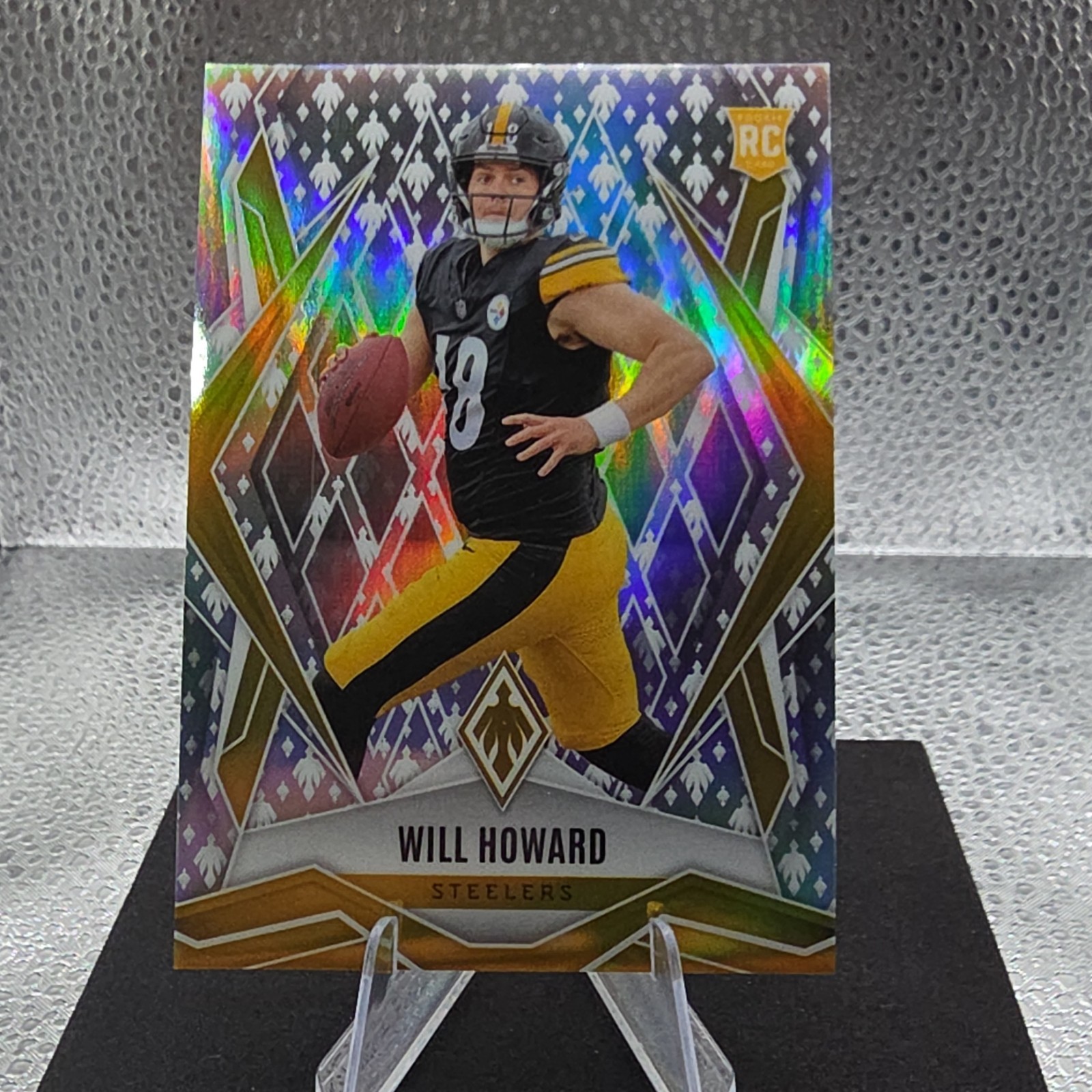 2025 Panini Phoenix Rookie Will Howard #165 phoenix logo /149