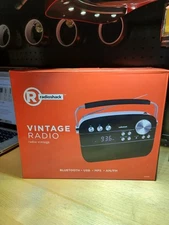 Radioshack Vintage AM FM Radio With Bluetooth MP3 Player