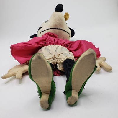1930年代のMINNIE Mouse DOLL vintage Vintage 1930s Disney Mickey Mouse & Minnie Mouse Charlotte Clark
