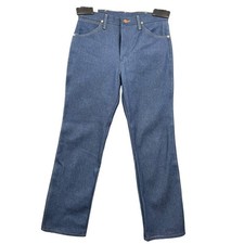 Deadstock Wrangler Cowboy Cut Jeans Mens 32x30 936DEN Slim Fit Straight Leg