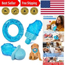 Puppy Teething Pain Relief: 3 Pack Long Lasting Frozen Chew Toys for Playtime
