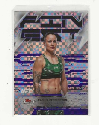 2025 Topps Finest UFC Raquel Pennington #282 Serial Number 70/75