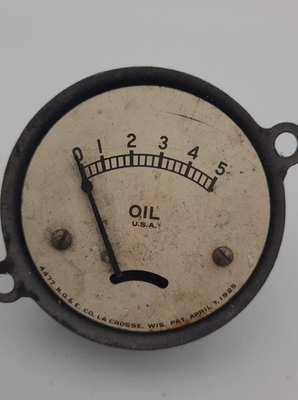 #ad Vintage Working 2quot; National Gauge Mechanical Pressure Gauge 4477 0 5 $26.66