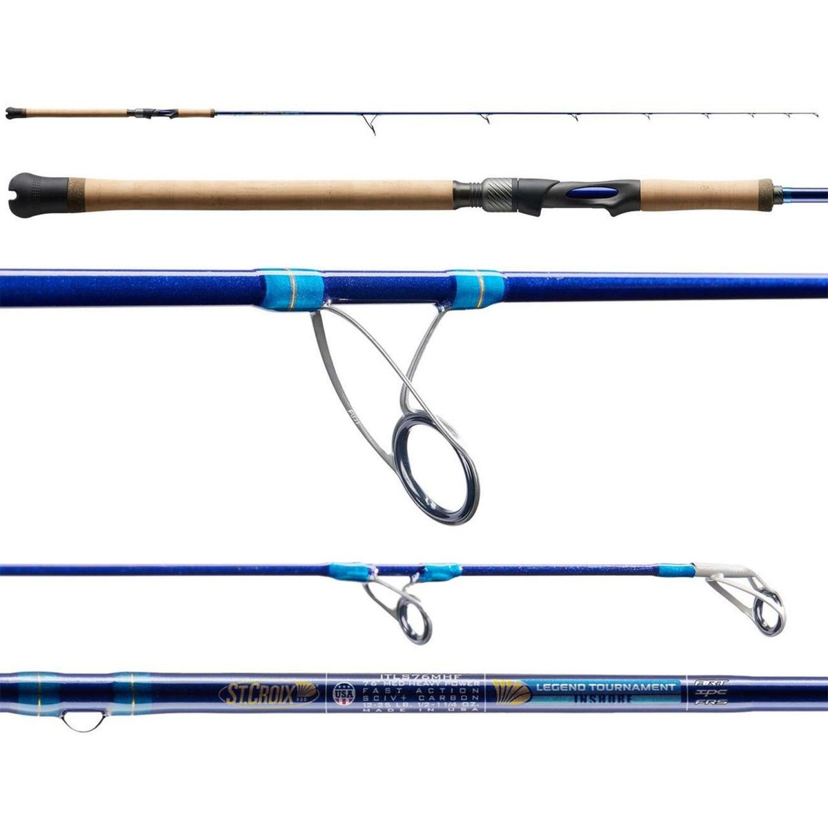 St. Croix Legend Tournament Inshore Spinning Rods | eBay