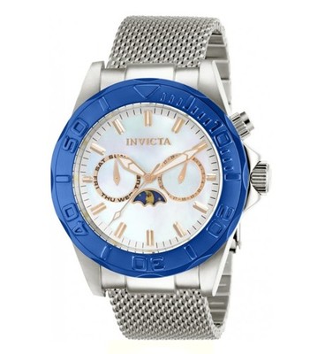Invicta Pro Diver Sea Wizard Men's 44mm Swiss Quartz Day / Date Watch 80321 RARE