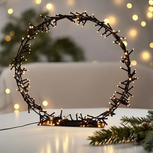 Dekoring Aus Metall 100cm - Schwarzer Metallring Für Kränze, Traumfänger & Deko