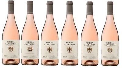 6 Flaschen Sierra Cantabria Rioja Rosado 2021 rose a 750ml 13% Vol. #