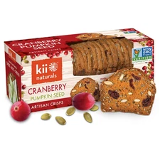 Artisan Crisps, Healthy Snack Crackers for Cheese, Meats, Spreads, Charcuterie B