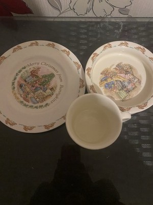 Royal Doulton Bunnykins Fine Bone China 3-teiliges Set