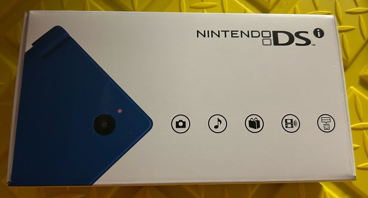 Nintendo DSi 3.25in LCD Display Game System - Matte Blue for sale