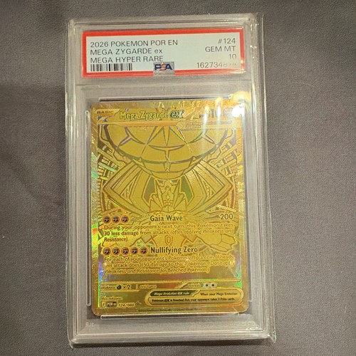 Mega Zygarde ex graded PSA 10 for sale on eBay