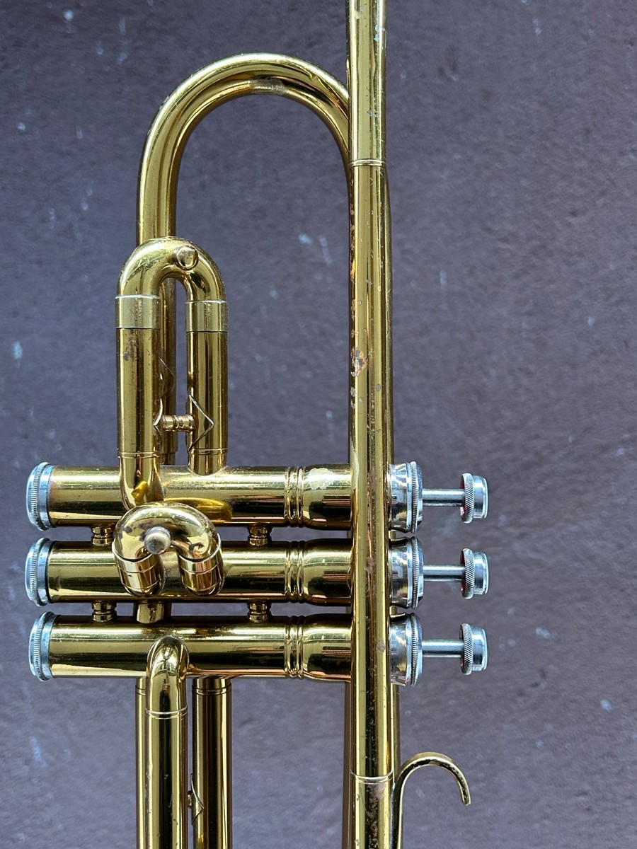 Vintage 1950s King Cleveland 600 Trumpet w/Case Musical Instrument
