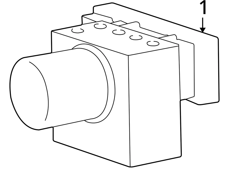 Módulo de control de bomba abs Hyundai Sonata 2002-2005 BU7E6 Foto 4 de 4