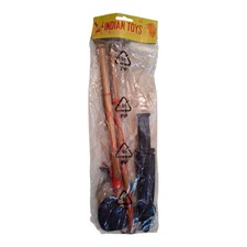 Vintage NOS Plastic Indian Toys- Sealed Package