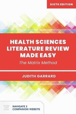 Health Sciences Literature Review Made Easy by Judith Garrard - 9781284211177