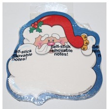 Carson-Dellosa Santa Notelet CD-9151 Christmas Sticky Notes 35 Sheets New HTF