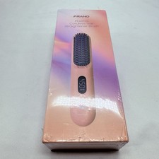 Cordless Hair Straightener Brush Mini Ionic Hot Comb Portable for Women, Travel
