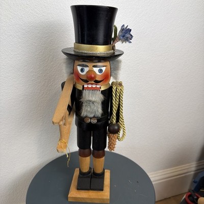 Vintage Original Steinbach Nutcracker Chimney Sweep S707 15.5'' Erzgebirge