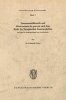 ErmessensmißBrauch Und DéTournement De Pouvoir Nach Dem Recht Der EuropäIschen G