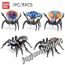 BANDAI Peacock Spider 66051 Action Figure Insect Animal Models Capsule Toy 1x/5x
