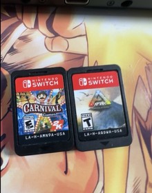 Nintendo Switch Console HAC-001 Neon Red/Green Joycons Dock Bundle Tested