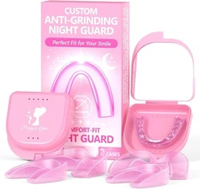 Protector Bucal para Dientes Retenedor Dental Protector Nocturno Anti Bruxismo