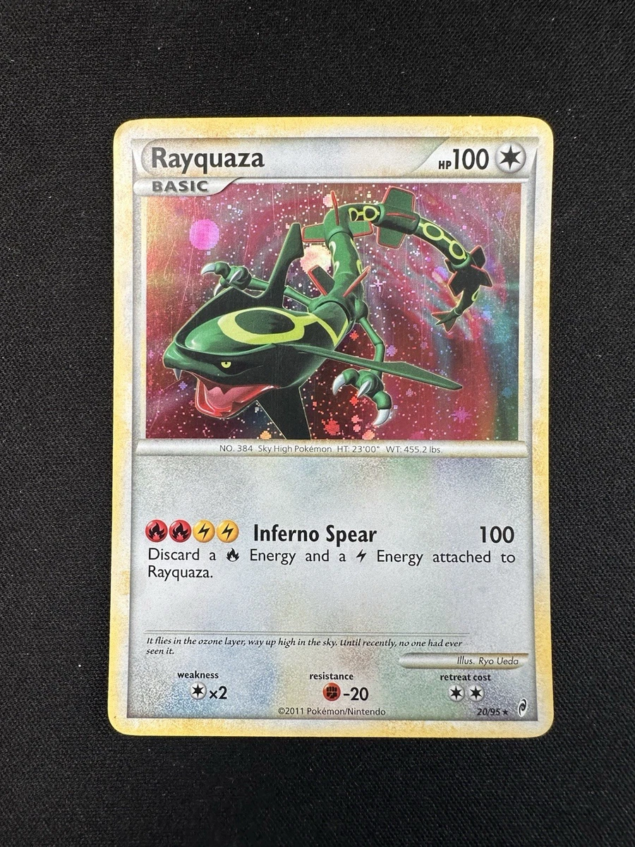 Pokémon Rayquaza Pokémon TCG Holo Rare Individual Collectible Card