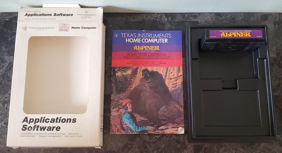 (10) Texas Instruments TI-99/4A CIB Game & Software Lot #2 | eBay