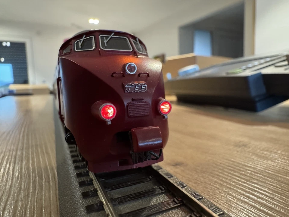 ROCO 63121 DIGITAL SOUND -  Rame 4 éléments RAm 501 TEE Edelweiss SBB-CFF en HO - Photo 2/4