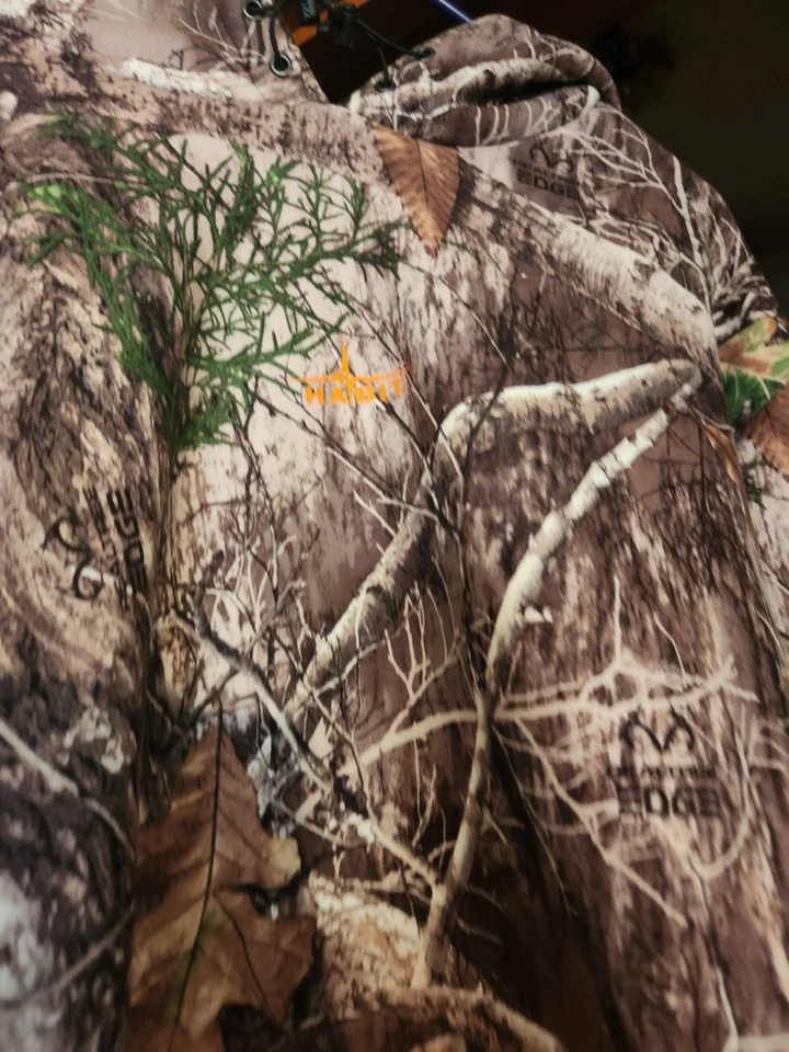 Habit Mens Bowstring Sherpa Hoodie Realtree Edge, Size 2XL - Image 2 of 4