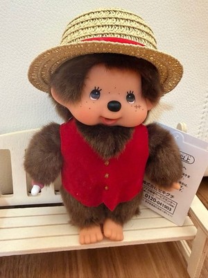 Monchhichi Luffy Plush S Size ONE PIECE Netflix Season 2 Sekiguchi