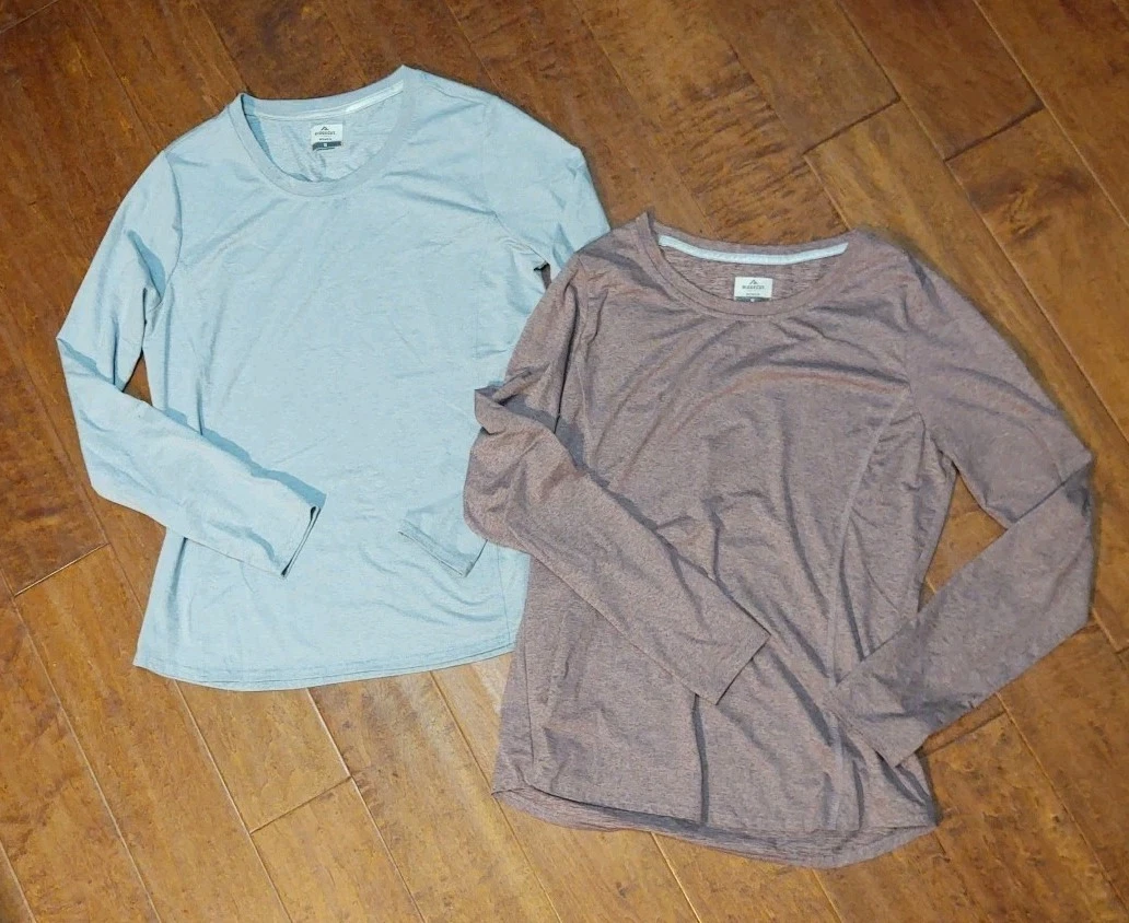 Ridgecut Toughwear Long Sleeve Wicking Quick Dry Performance Layering Shirt Set