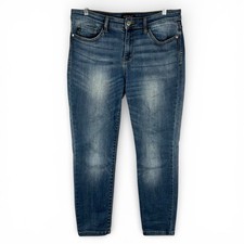 Judy Blue Jeans Womens 13/31 Relaxed Fit Blue Stretch Denim Mid Rise Casual