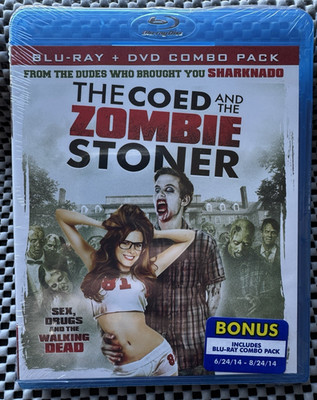 The Coed and the Zombie Stoner Blu-ray + DVD 2014 Catherine Annette BRAND NEW