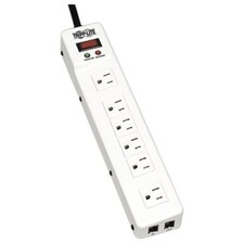 Tripp Lite Series Protect It Surge Protector with 6 Right-Angle Outlets, 15 ft.