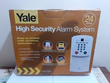 New Yale High Security Alarm System HSA 2500 Complete Home Protection