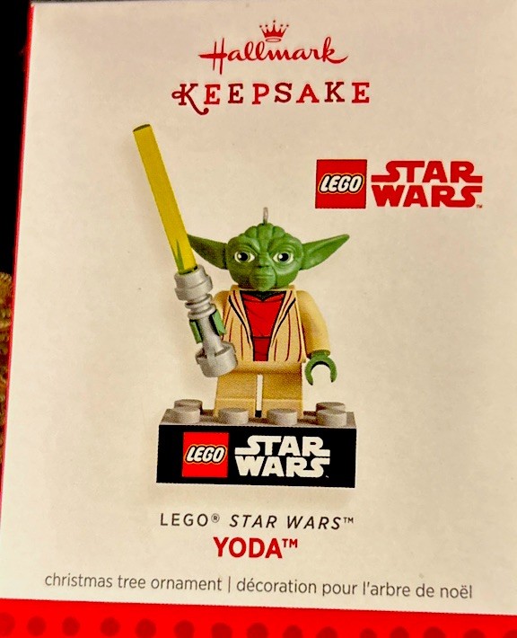 Star Wars Hallmark 2013 Yoda Lego Star Wars Figure