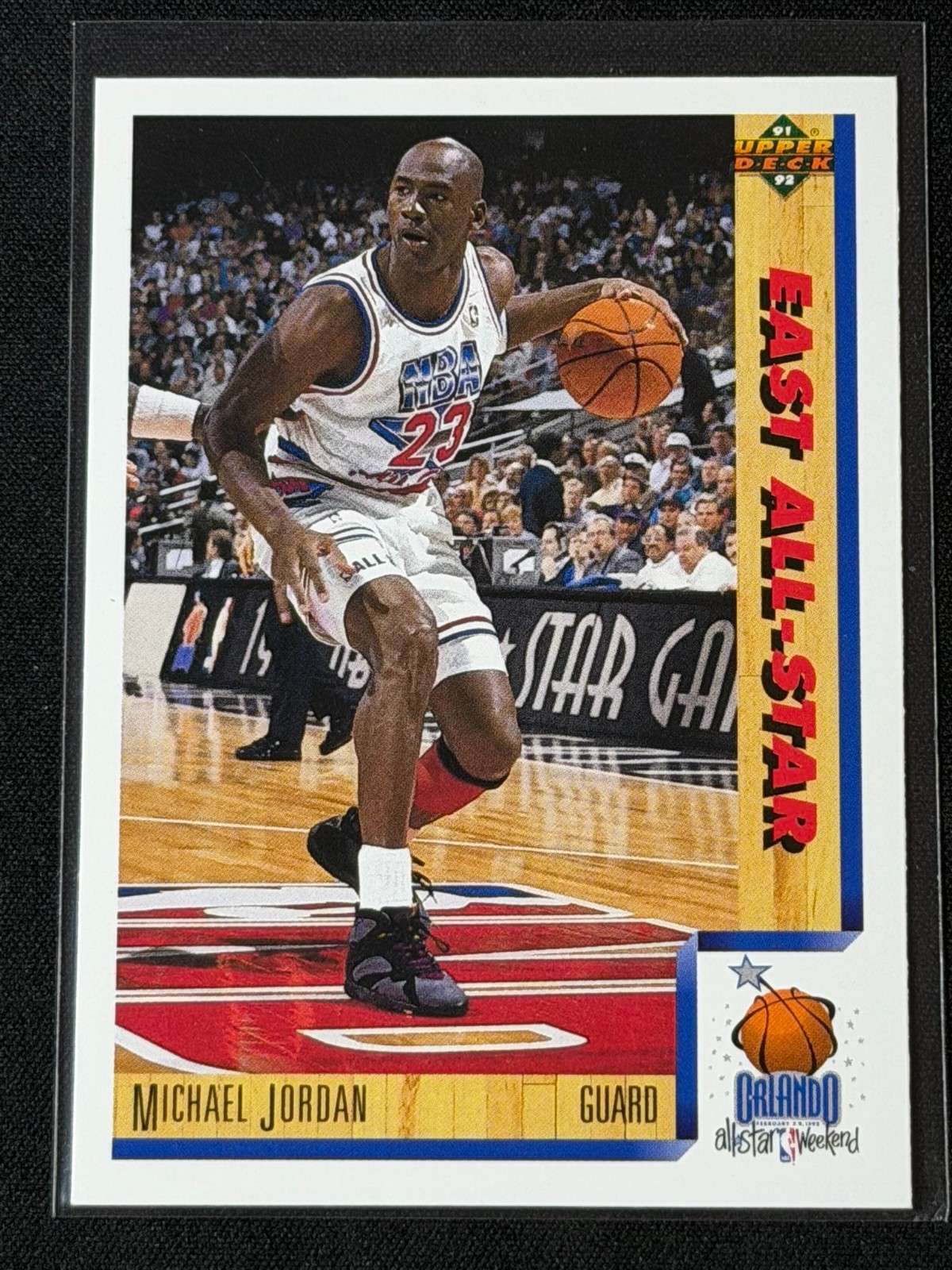 1991 Upper Deck All-Star Michael Jordan #452 Chicago Bulls HOF GOAT 2