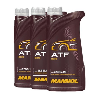 MANNOL ATF Special Fluid 236.15 Automatikgetriebeöl MB 236.15, 3x1 Liter