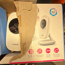 VTech VM3252 Video Baby Monitor 2.8" Color LCD, Two-Way Audio, IR, Temp